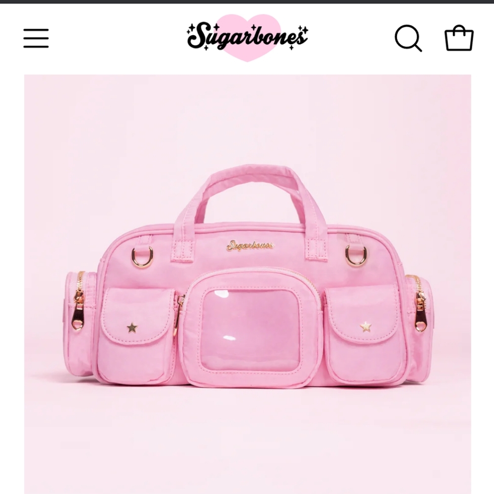 Bubblegum pink bag